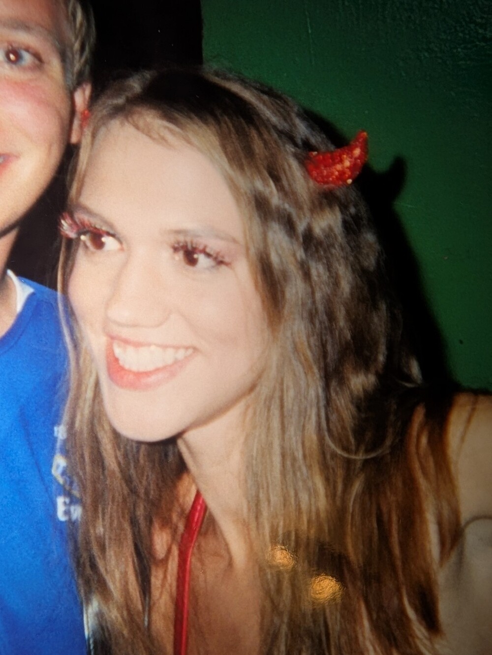 PLAYBOY Red Devilish Devil Horns Accessory Halloween Devil Hair Vintage 2007